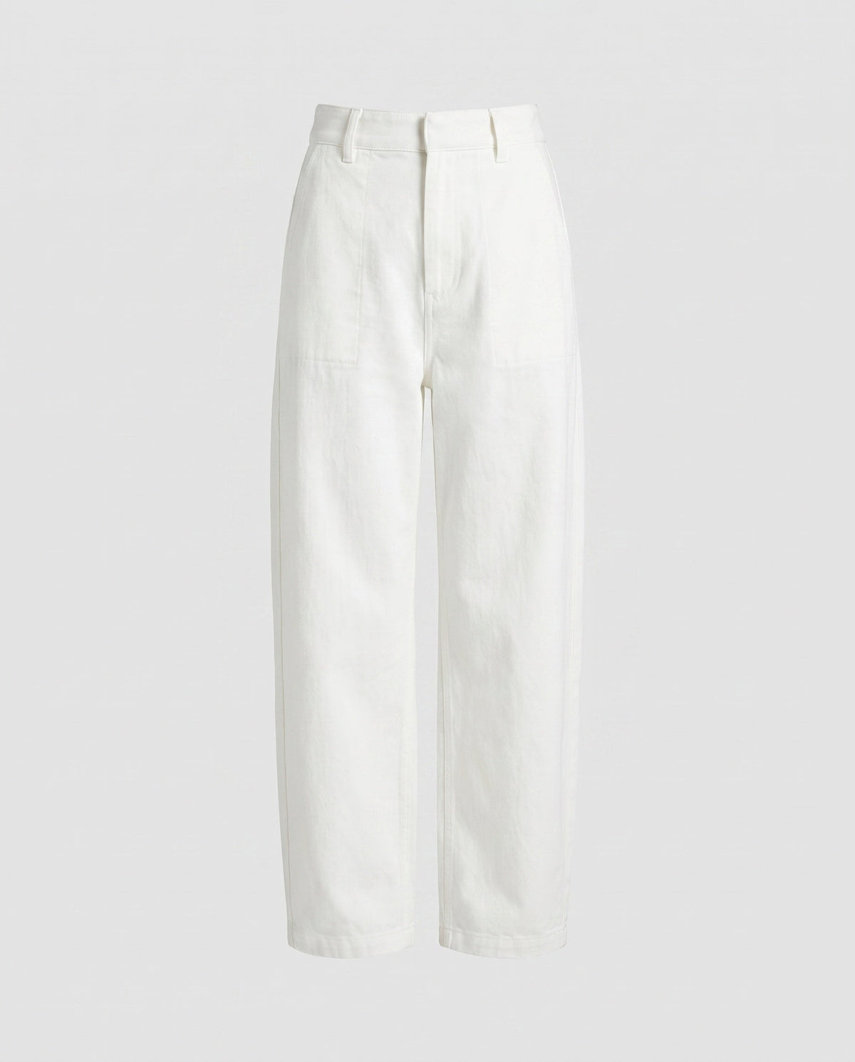 Linen Pants with Detachable Belt for Women