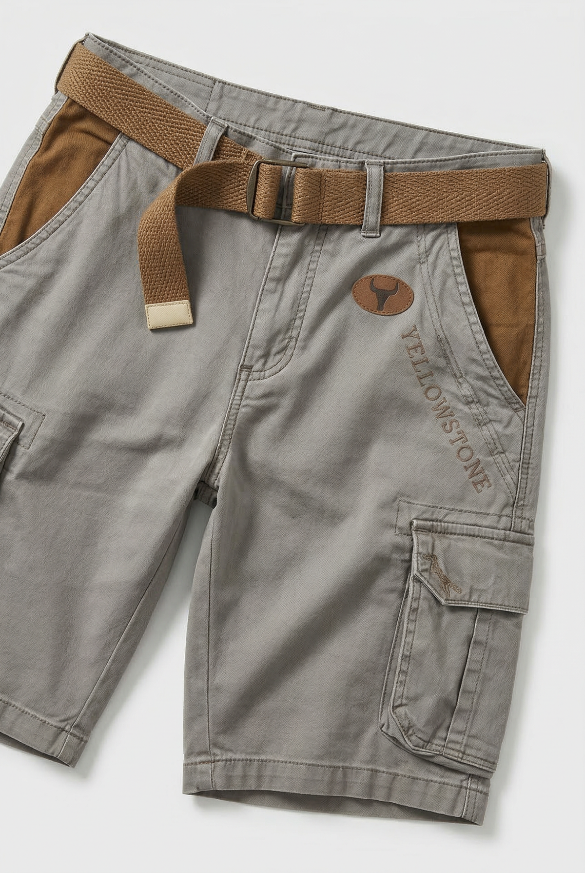Men's Cargo Shorts Regular Fit with Utility Pockets