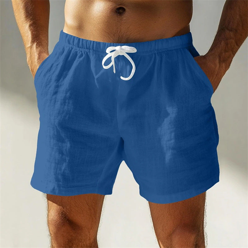 Men's Shorts in Lightweight Cotton, Relaxed Summer Fit