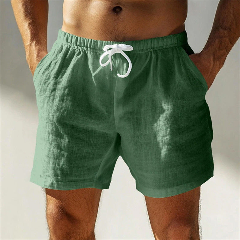 Men's Shorts in Lightweight Cotton, Relaxed Summer Fit