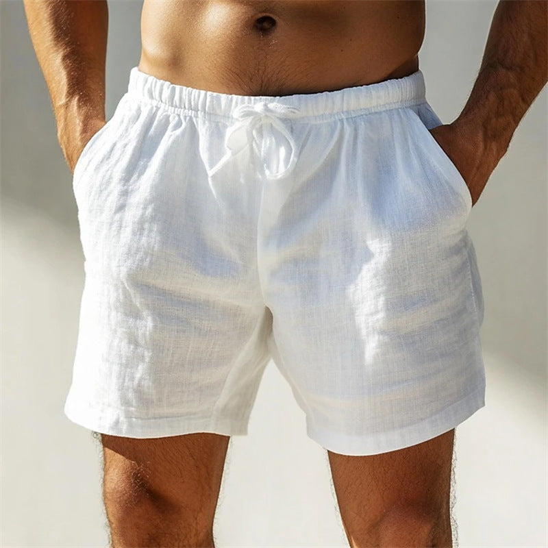 Men's Shorts in Lightweight Cotton, Relaxed Summer Fit
