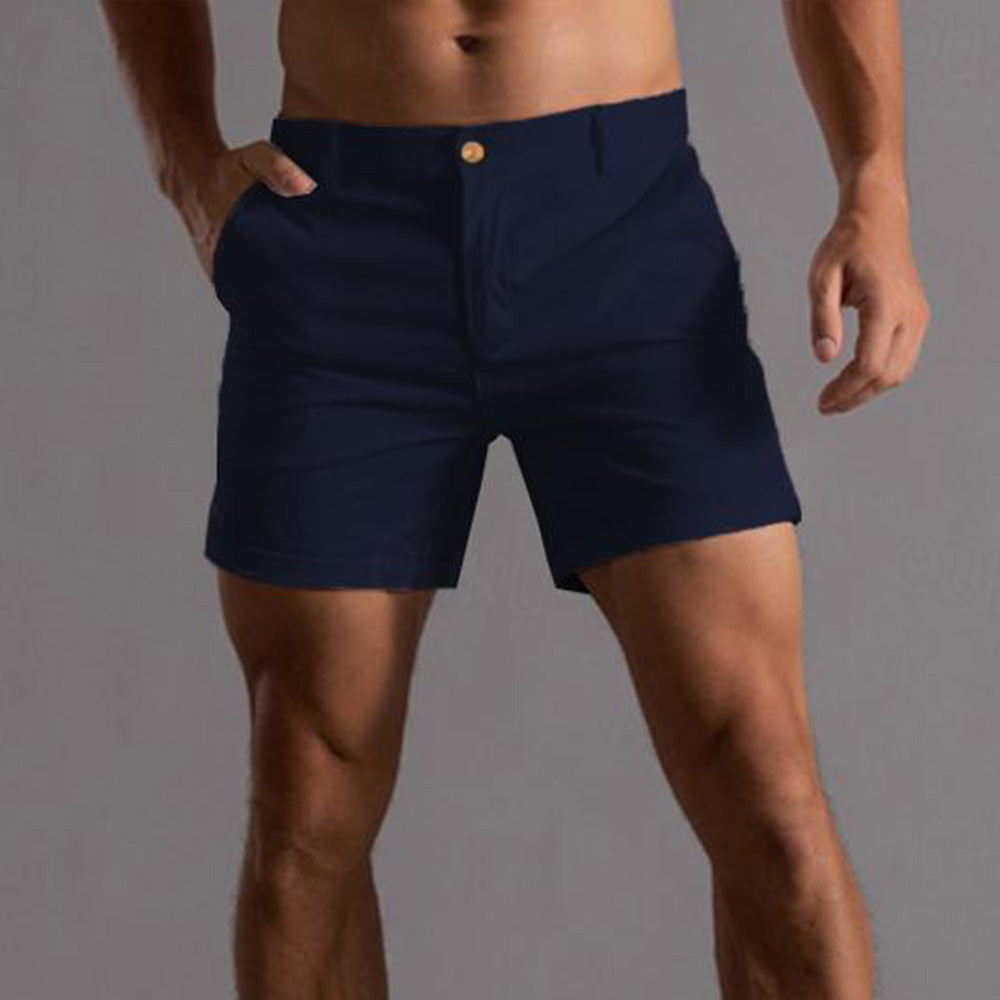 Men's Shorts, Lightweight Tailored Slim Fit Above the Knee