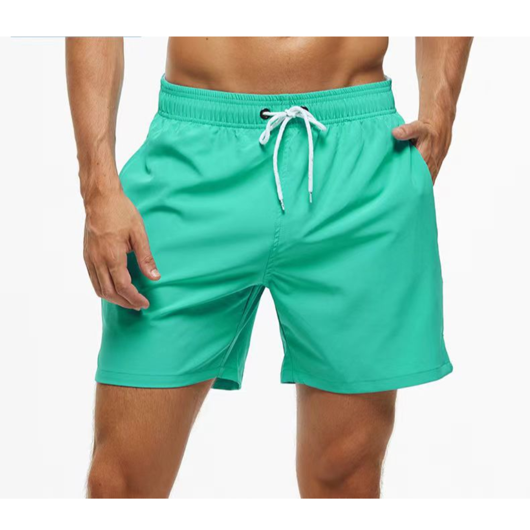 Men's Swim Shorts Quick-Dry with Adjustable Drawstring