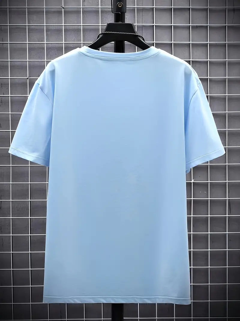 Men's T Shirts Quick-Drying, Fitted V-Neck with Short Sleeves