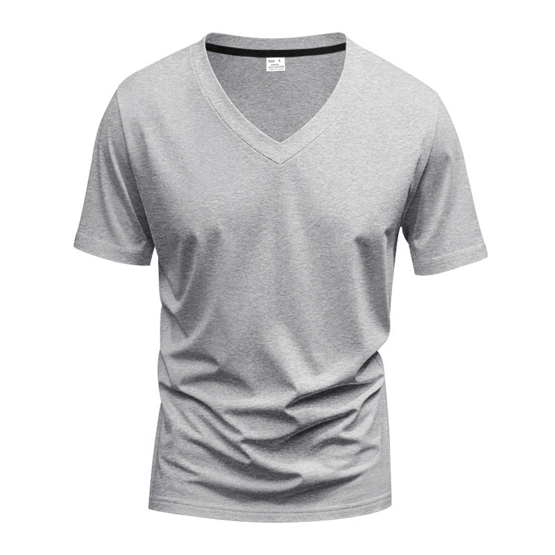 Men's T Shirts Quick-Drying, Fitted V-Neck with Short Sleeves