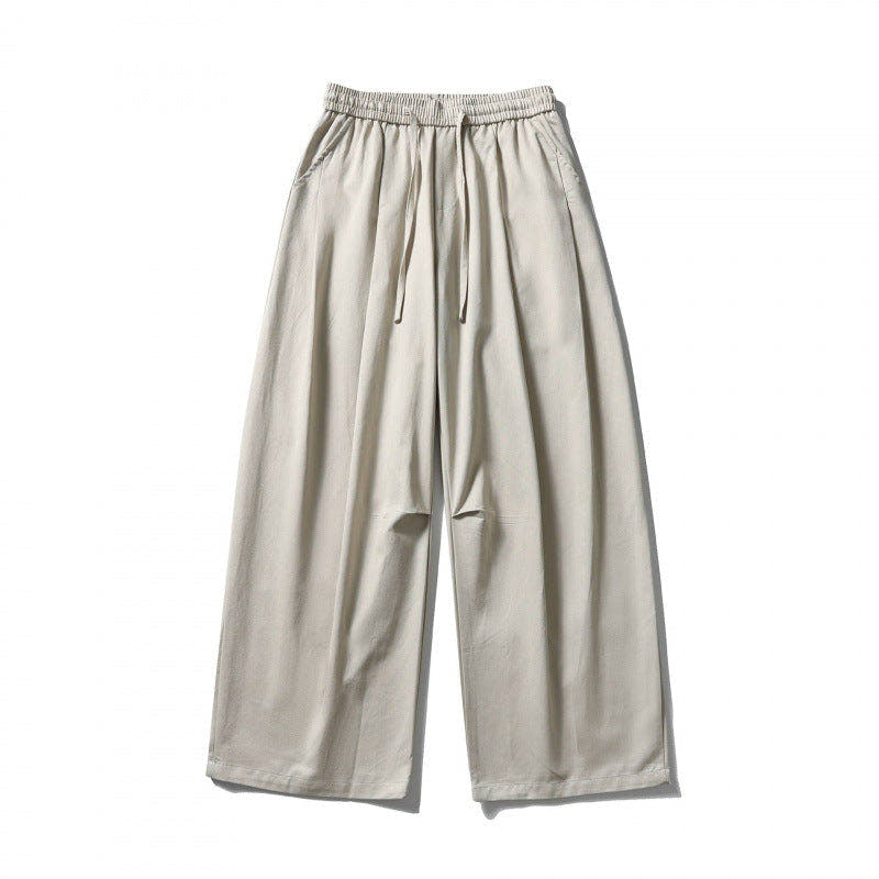 Men's Linen Pants in a Breathable Blend with Drawstring