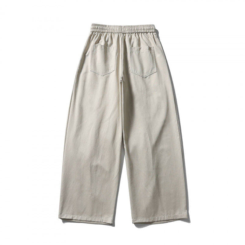 Men's Linen Pants in a Breathable Blend with Drawstring