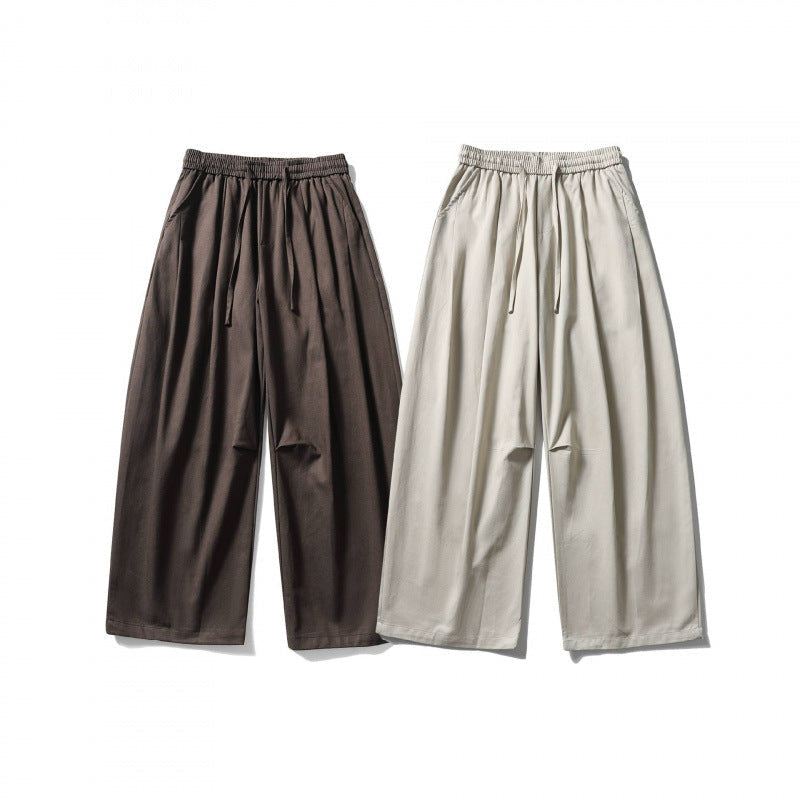 Men's Linen Pants in a Breathable Blend with Drawstring