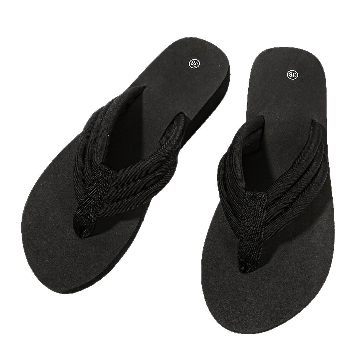Sandals with Woven Straps and Cushioned Footbed for Women
