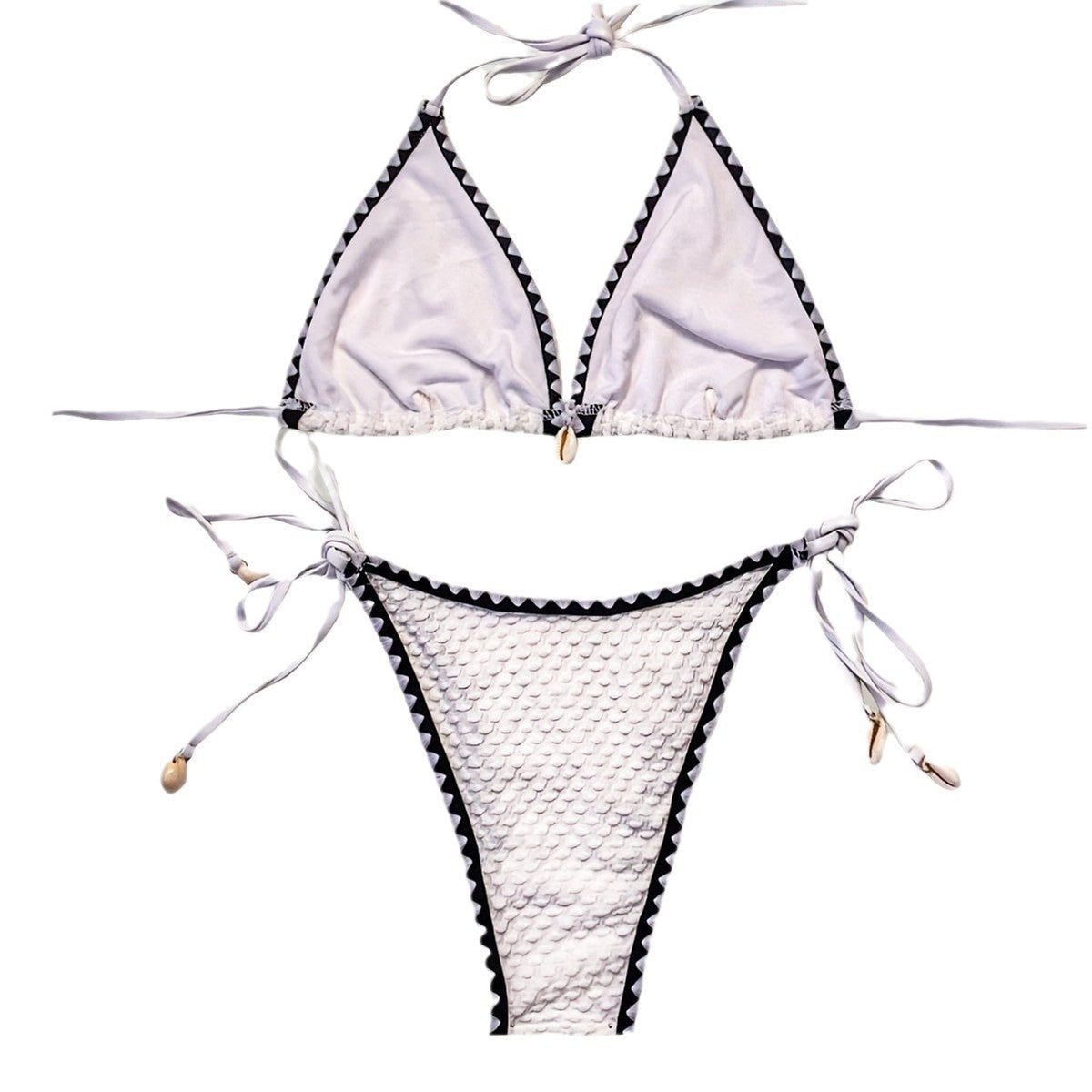 Bikini with Triangle Cut and Adjustable Straps for Women