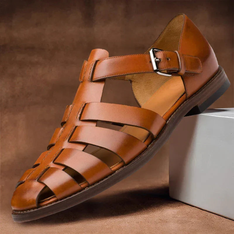 Men's Sandals Breathable with Ergonomic Footbed, Adjustable Straps