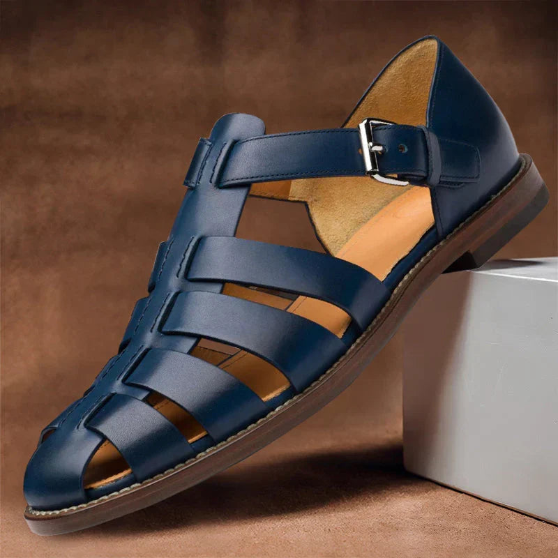 Men's Sandals Breathable with Ergonomic Footbed, Adjustable Straps