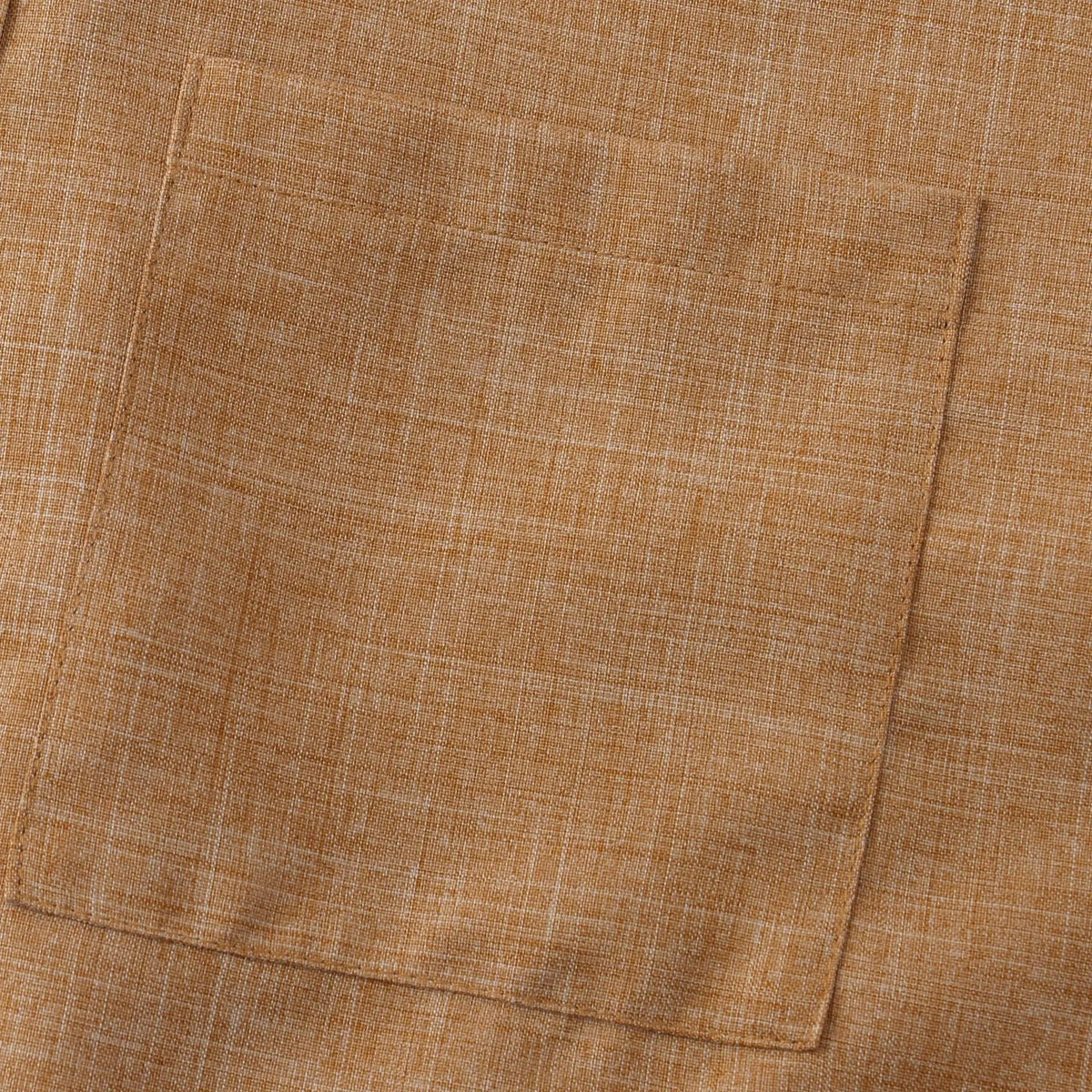 Men's Short Sleeve Shirts, Cotton-Linen Blend, Relaxed Summer Fit