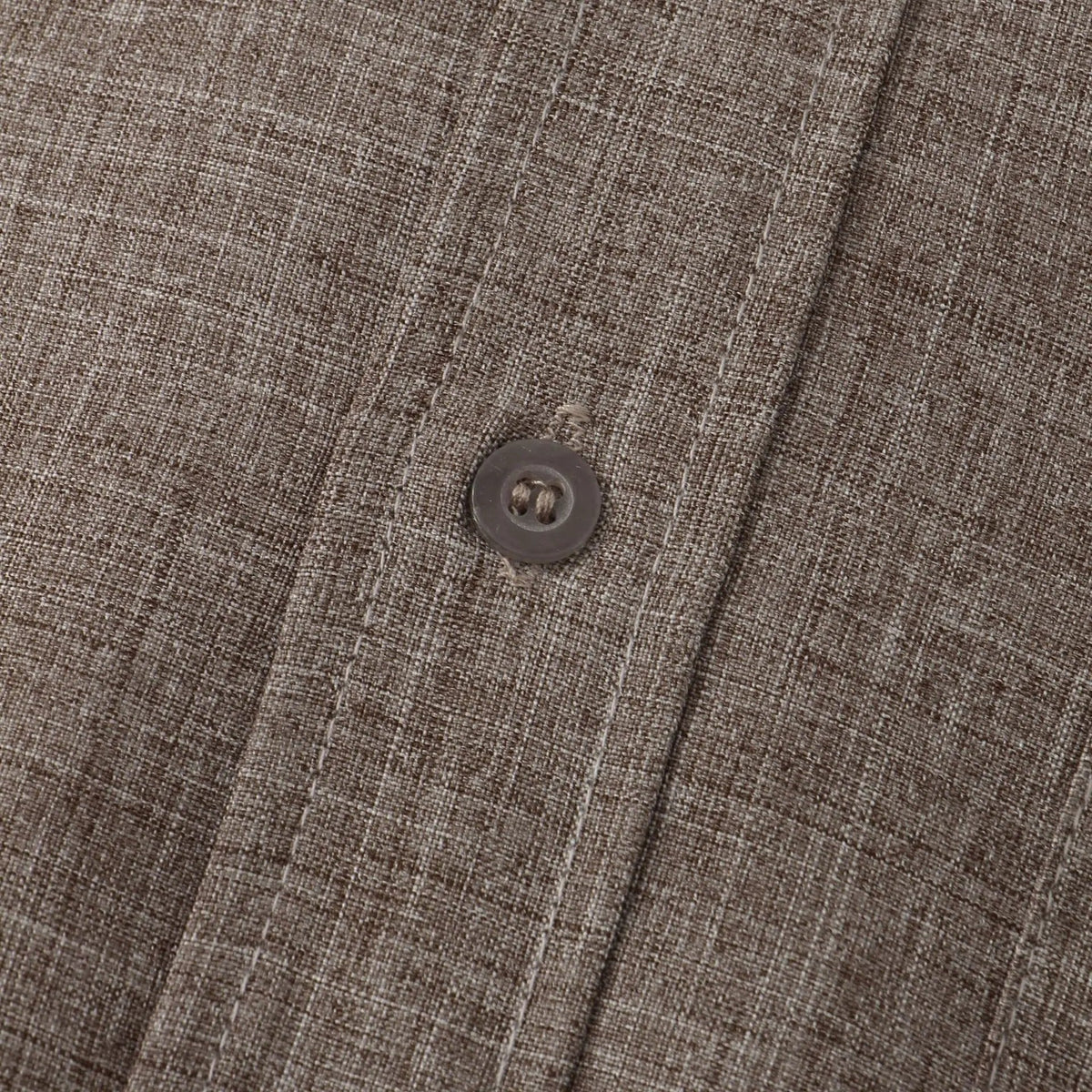 Men's Short Sleeve Shirts, Cotton-Linen Blend, Relaxed Summer Fit