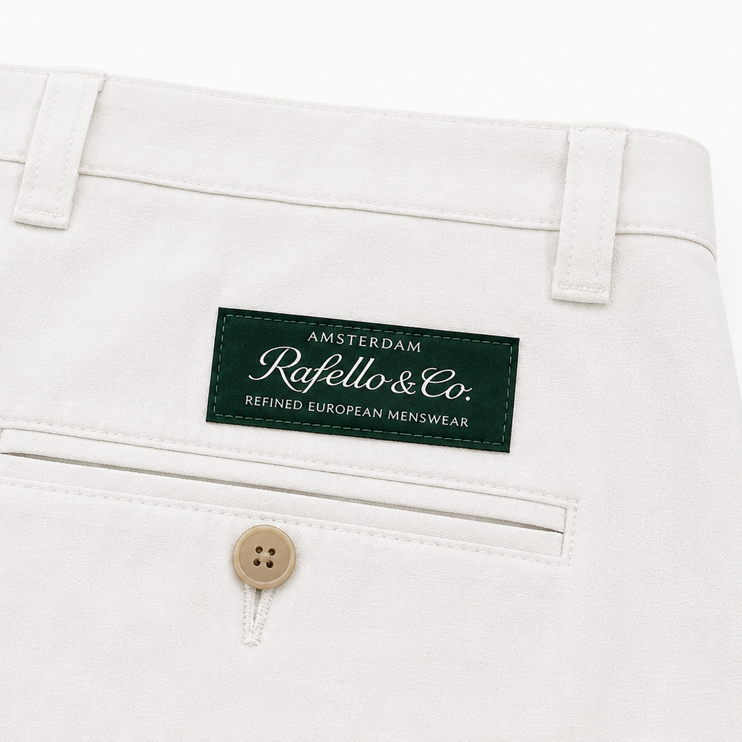 Men's Shorts in Cotton with Pleated Front, Smart-Casual