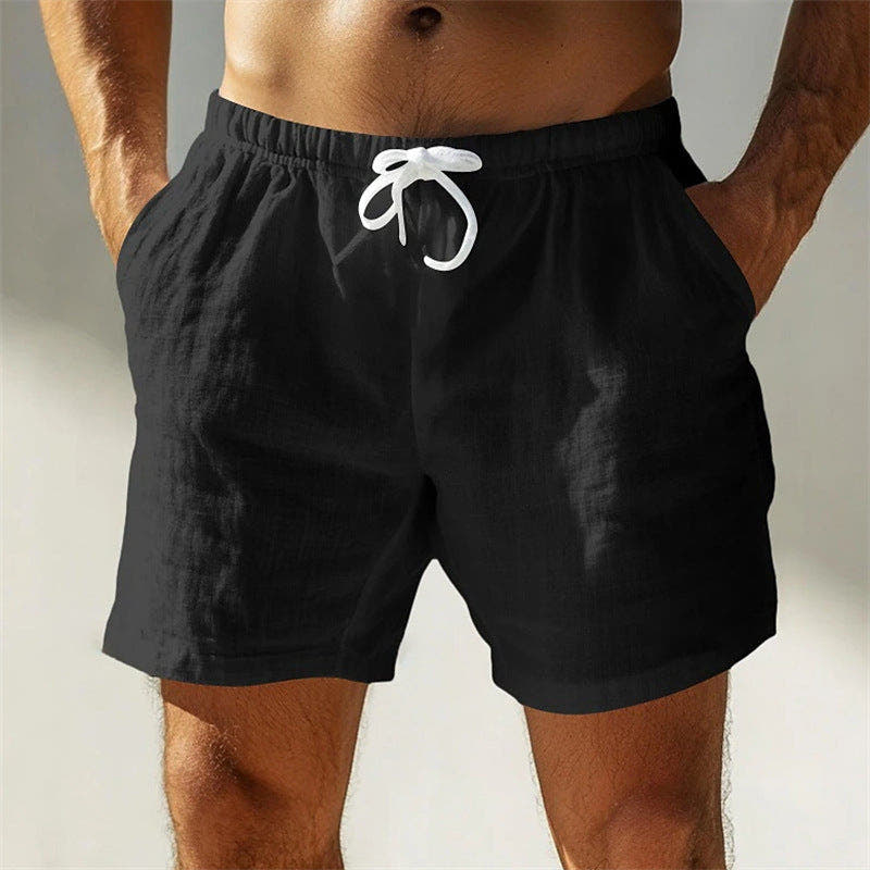 Men's Shorts in Lightweight Cotton, Relaxed Summer Fit