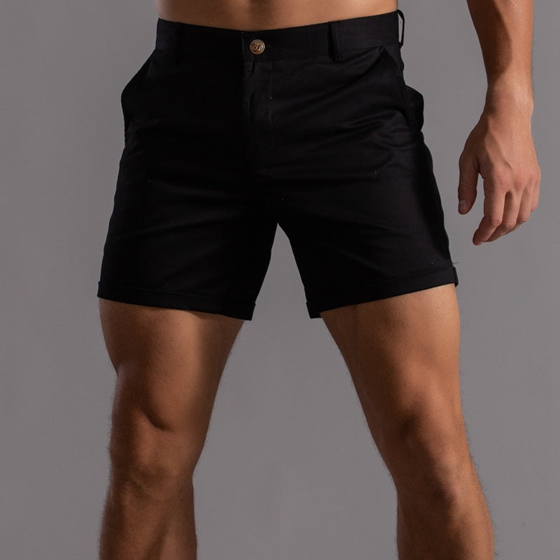 Men's Shorts, Lightweight Tailored Slim Fit Above the Knee
