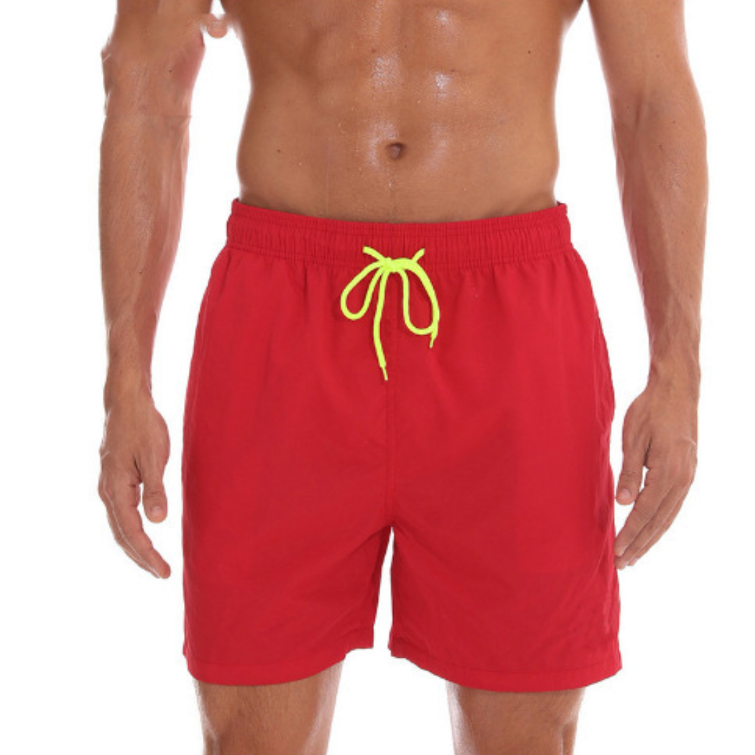 Men's Swim Shorts Quick-Dry with Adjustable Drawstring
