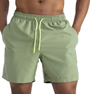 Men's Swim Shorts Quick-Dry with Adjustable Drawstring