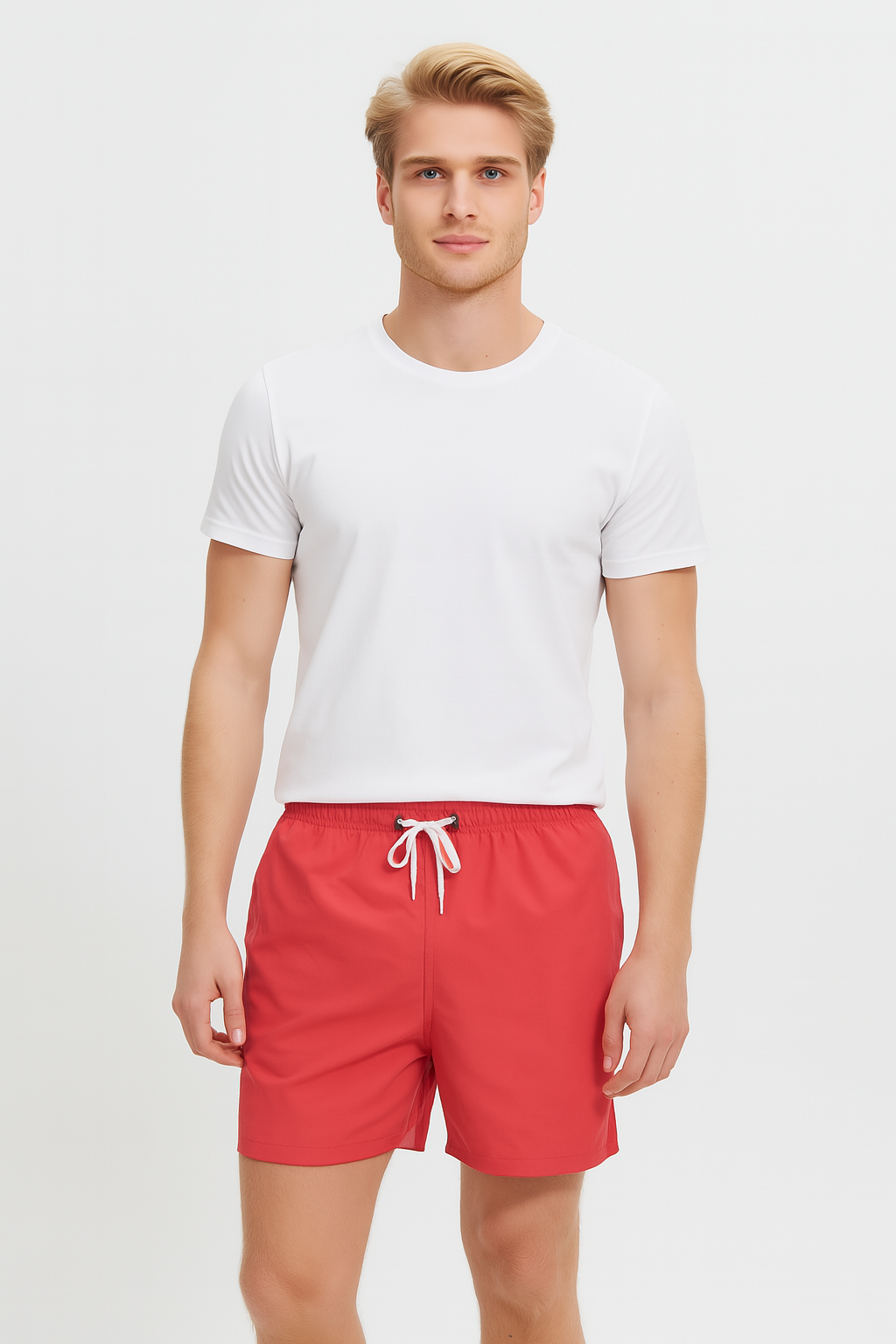 Men's Swim Shorts Quick-Dry with Adjustable Drawstring