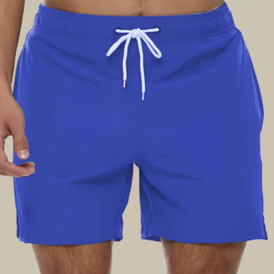 Men's Swim Shorts Quick-Dry with Adjustable Drawstring