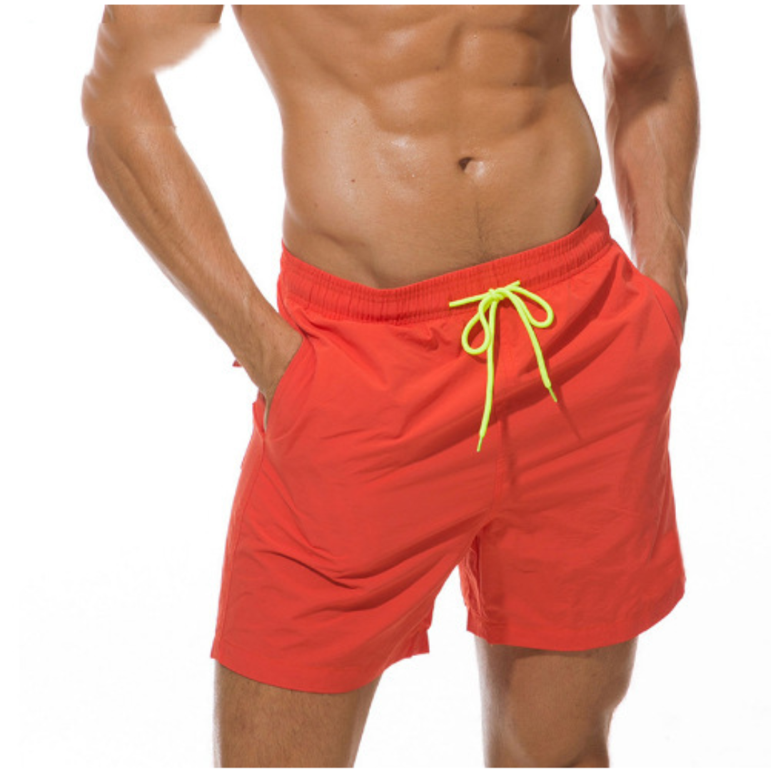 Men's Swim Shorts Quick-Dry with Adjustable Drawstring