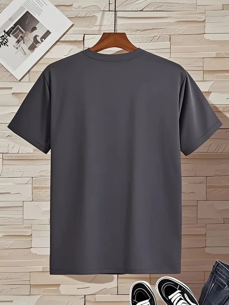 Men's T Shirts Quick-Drying, Fitted V-Neck with Short Sleeves