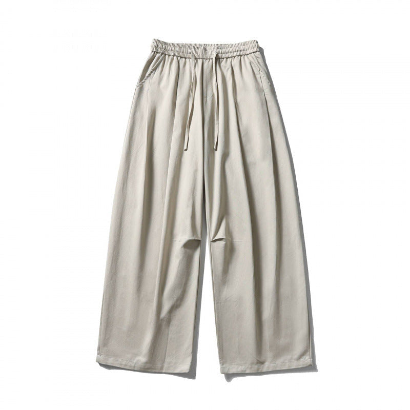 Men's Linen Pants in a Breathable Blend with Drawstring